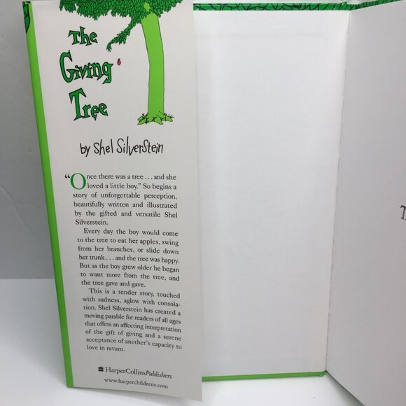 Vintage Kids The Giving Tree Shel Silverstein Hardcover Book With Dust Jacket - Picture 3 of 15